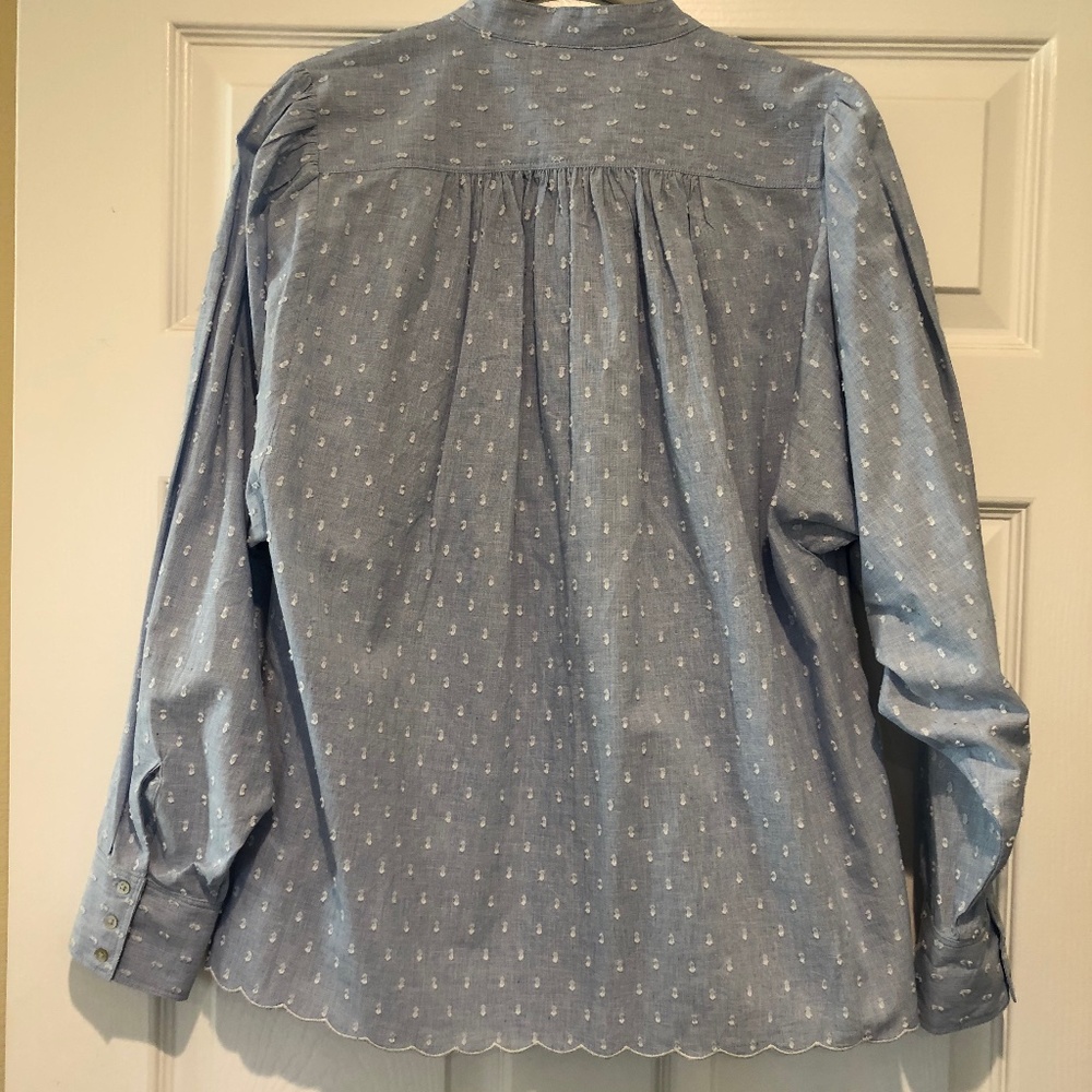 ⭐️⭐️HOST PICK⭐️⭐️ NWT Joie Abidan Clip Dot Blouse - Picture 12 of 13